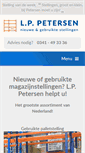 Mobile Screenshot of lppetersen.nl